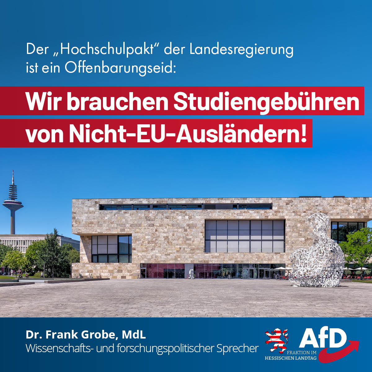 Du betrachtest gerade Der „Hochschulpakt“ ist ein Offenbarungseid: Wir brauchen Studiengebühren von Nicht-EU-Ausländern!