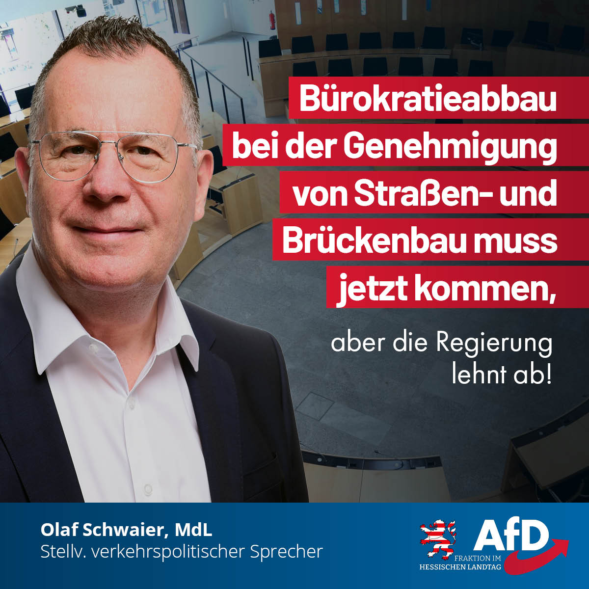 Du betrachtest gerade Bürokratieabbau bei der Genehmigung von Straßen- und Brückenbau muss jetzt kommen, aber die Regierung lehnt ab