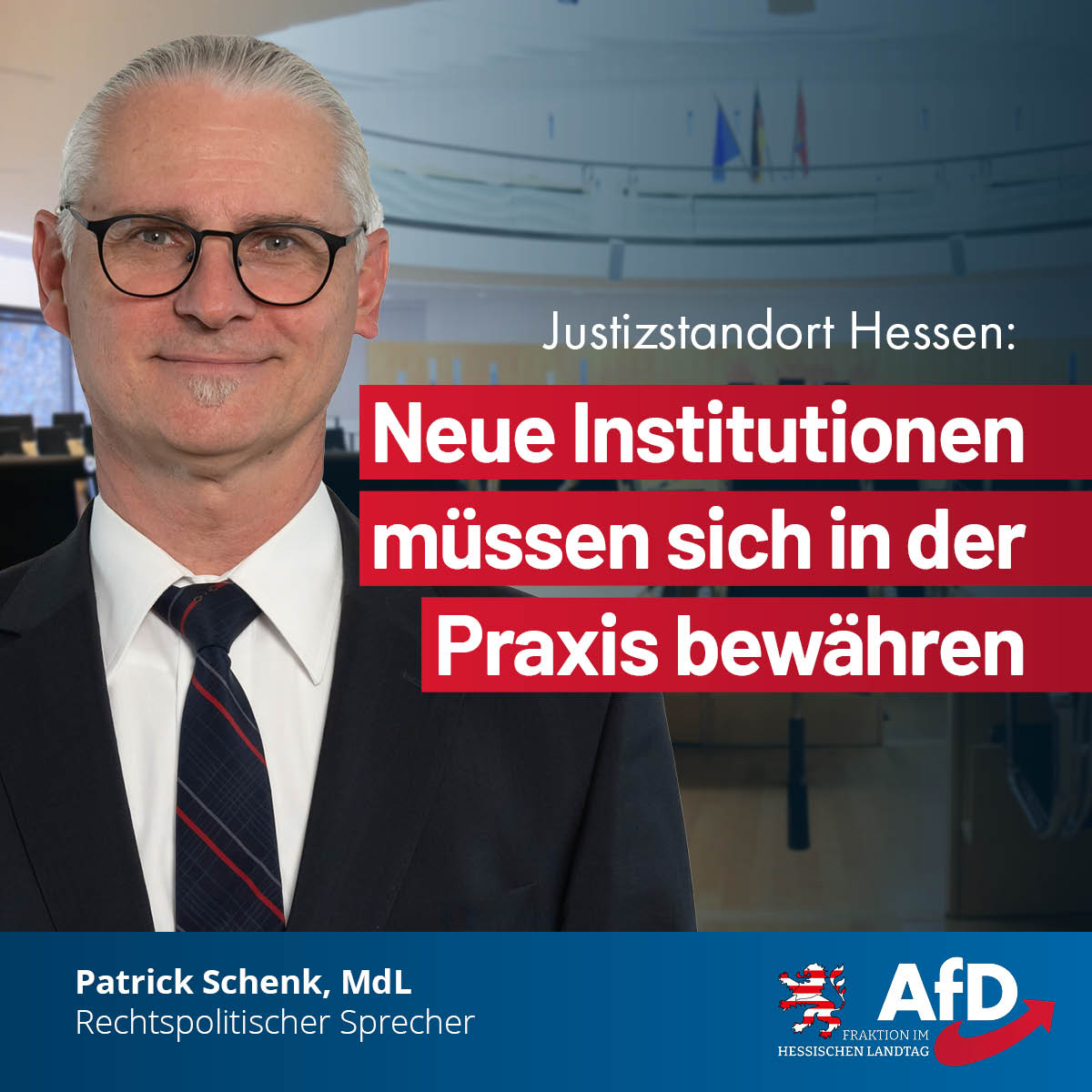 Mehr über den Artikel erfahren Justizstandort Hessen: Neue Institutionen müssen sich in der Praxis bewähren