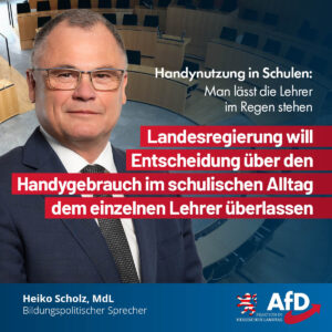 Mehr über den Artikel erfahren Handynutzung in Schulen: Man lässt die Lehrer im Regen stehen