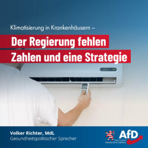 Mehr über den Artikel erfahren Klimatisierung in Krankenhäusern: Der Regierung fehlen Zahlen und eine Strategie