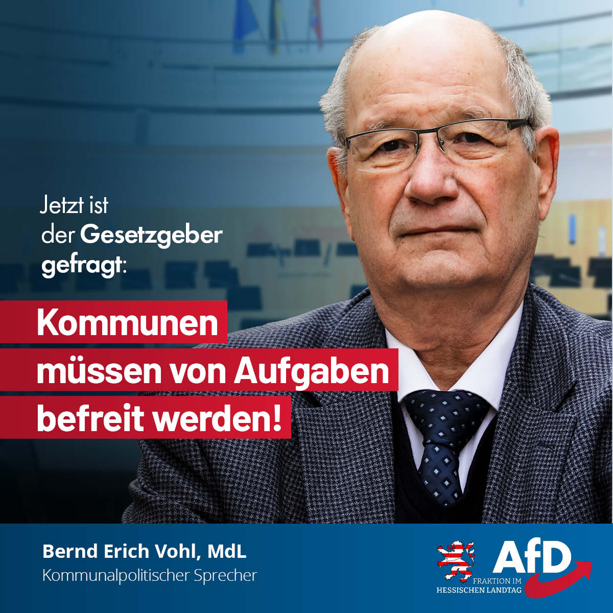 Du betrachtest gerade Jetzt ist der Gesetzgeber gefragt: Kommunen müssen von Aufgaben befreit werden