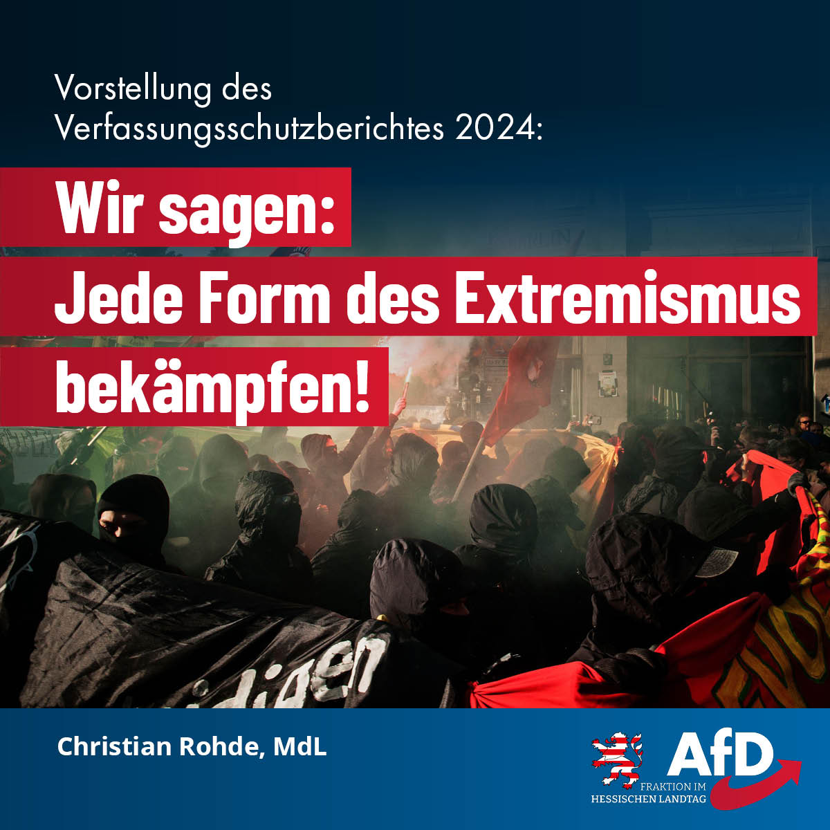 Du betrachtest gerade Verfassungsschutzbericht 2024: Jede Form des Extremismus bekämpfen!