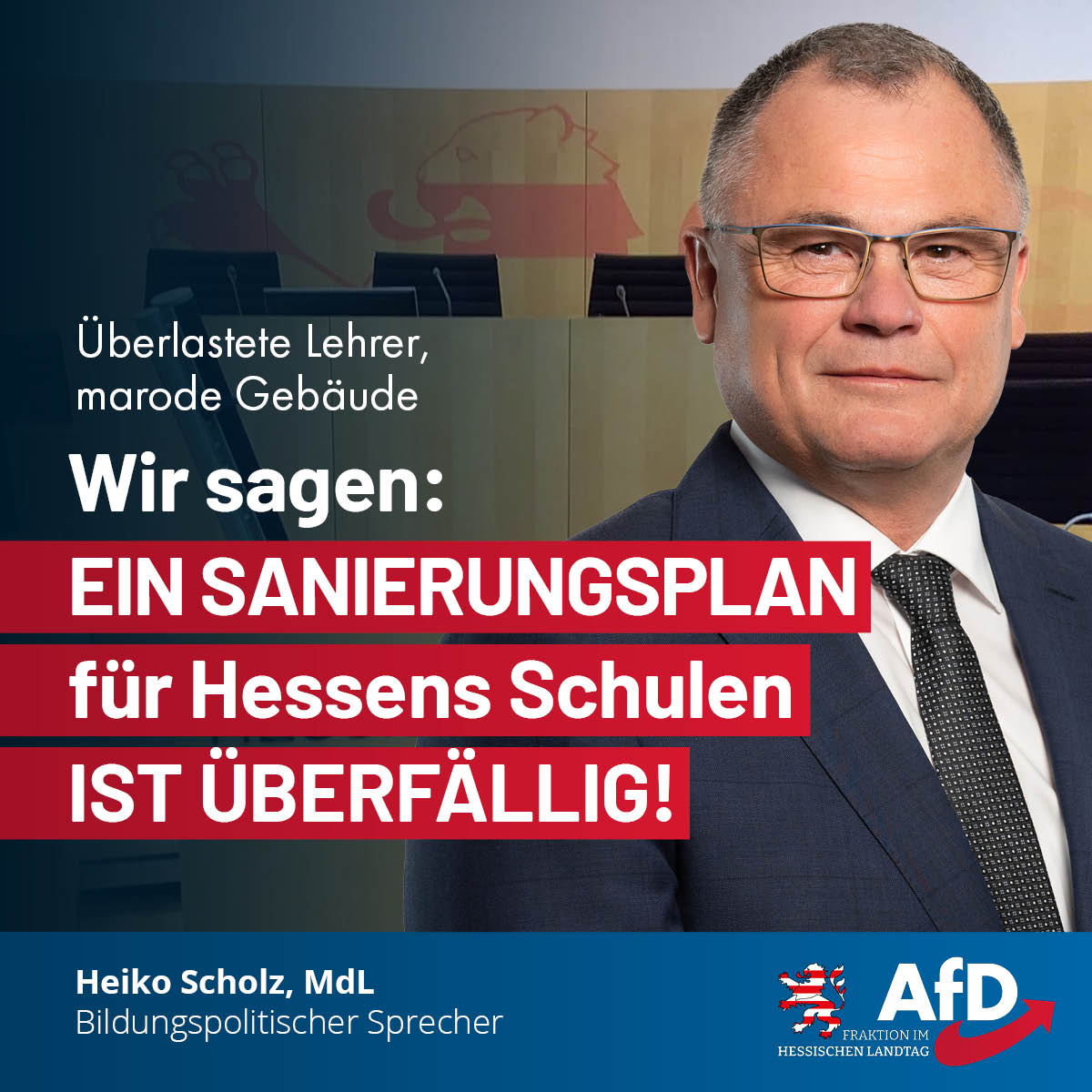 Du betrachtest gerade Überlastete Lehrer, marode Gebäude: Sanierungsplan für Schulen ist überfällig!