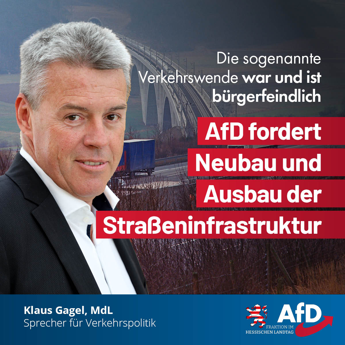 Du betrachtest gerade Die sogenannte Verkehrswende war und ist bürgerfeindlich AfD fordert Neubau und Ausbau der Straßeninfrastruktur