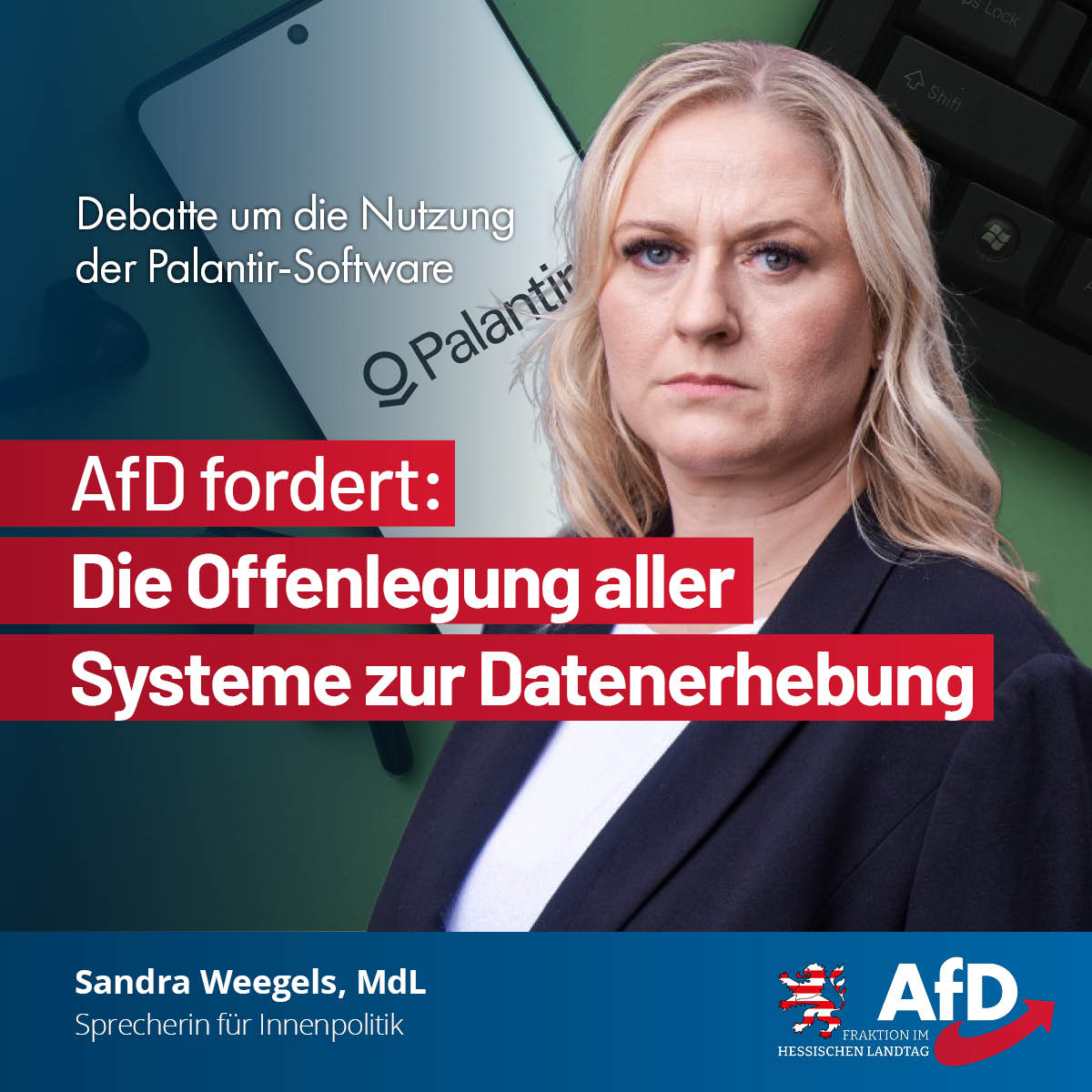 Du betrachtest gerade AfD fordert Offenlegung aller Systeme zur Datenerhebung