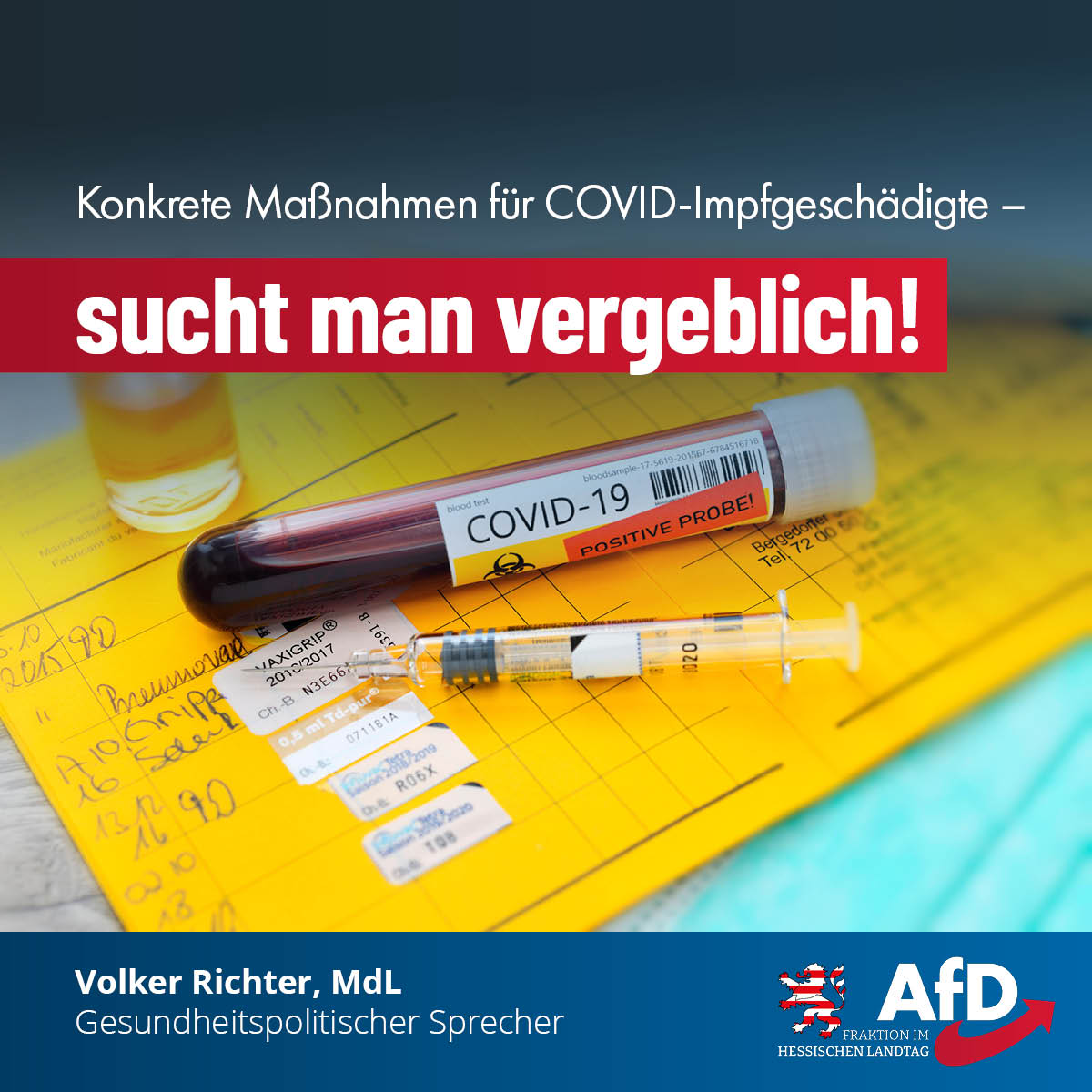Du betrachtest gerade Konkrete Maßnahmen für COVID-Impfgeschädigte sucht man vergeblich